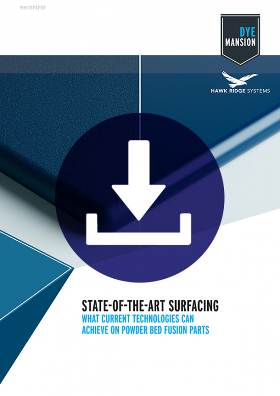 DyeMansion whitepaper on surfacing landing page download